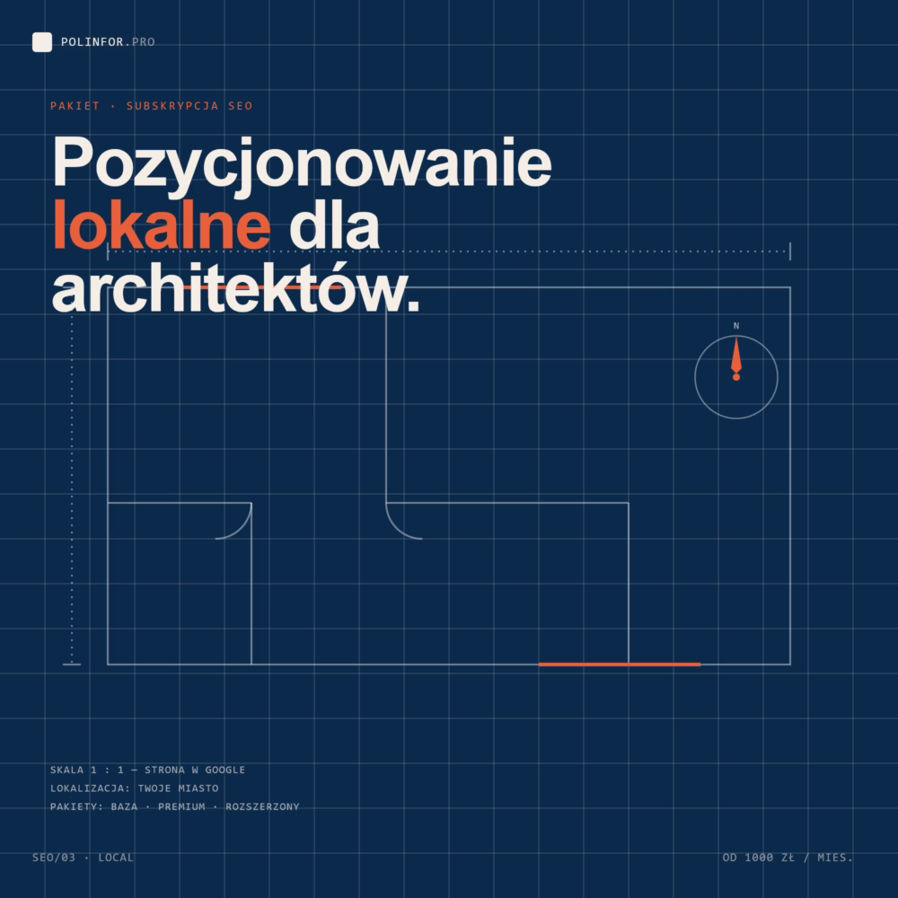 Pozycjonowanie lokalne dla architektów